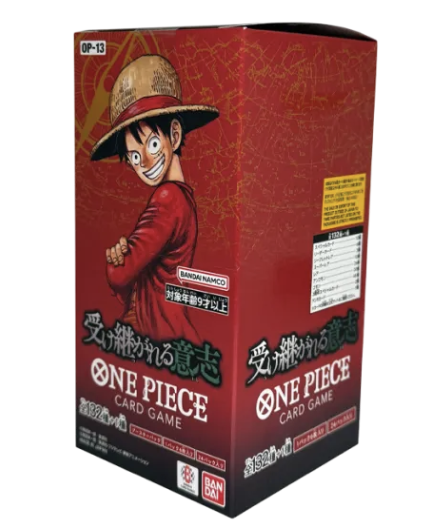 OP-13 CARRYING ON HIS WILL Booster Box Japanese