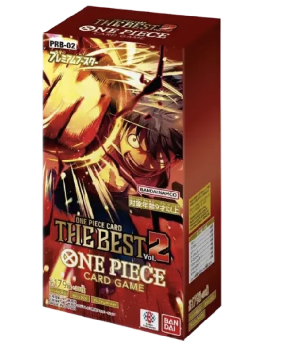PRB-02 ONE PIECE CARD THE BEST vol.02 Booster Box Japanese